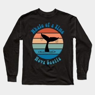 Whale of a Time Whale Watching Long Sleeve T-Shirt